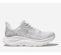 HOKA Women's Clifton 10 Road Running Shoes in Cosmic Grey/Stardust, Size 3