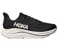 HOKA Women's Clifton 10 Shoes, Black/White, 5 UK Wide