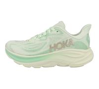 HOKA Women's Clifton 10 Sneaker, Sea Glass/Jadeite, 8 UK Wide