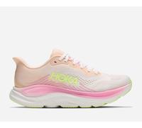 HOKA Women's Clifton 11 Road Running Shoes in Tangerine Glow/White, Size 8
