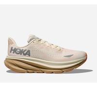 HOKA Women's Clifton 9 GORE-TEX Road Running Shoes in Eggshell/Khaki, Size 6