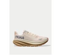 HOKA Women's Clifton 9 Gore-Tex Running Shoes - Eggshell/Khaki - Size: UK 5