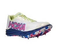 Hoka Women's Crescendo Xc Sneaker, White/Blueberry, 10 Women/8.5 Men