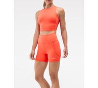 HOKA Women's Elaro 5" Bike Shorts in Bell Pepper, Size Large