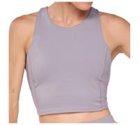 HOKA - Women's Elaro Crop Bra - Sports bra size L, purple