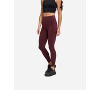 HOKA Women's Elaro Knit Tight 27" in Black Cherry, Size Large
