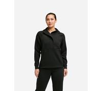 HOKA Women's Essential Recovery Hoodie in Black, Size Medium