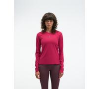 HOKA Women's EveryRun Long Sleeve Top in Red Agate, Size 2XL