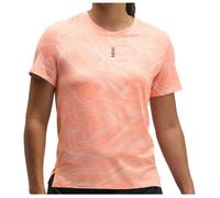 HOKA - Women's Everyrun S/S Clf Prt - Running shirt size L, pink