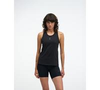 HOKA Women's EveryRun Tank Top in Black, Size Large