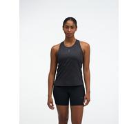 HOKA Women's EveryRun Tank Top in Black/Squid Ink Prt, Size XS