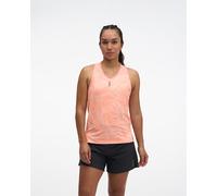 HOKA Women's EveryRun Tank Top in Sunstone Prt, Size XL
