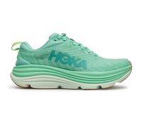 HOKA Womens Gaviota 5 Textile Synthetic Seafoam Electric Aqua Trainers 5 UK