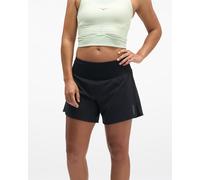 HOKA Women's Glide Shorts MR 5'' 2in1 in Black, Size XS