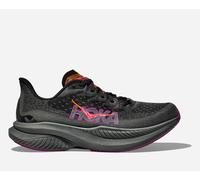 HOKA Women's Mach 6 Road Running Shoes in Black/Fuchsia, Size 6