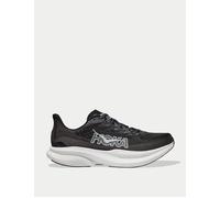 HOKA Women's Mach 6 Running Shoes - Black/White - Size: UK 6.5