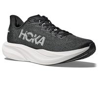 HOKA Womens Mach 7, Black/White, 8