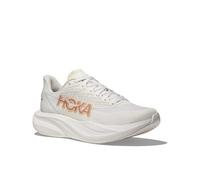 HOKA Womens Mach 7, Frost/Rose Gold, 9.5