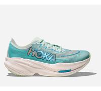 HOKA Women's Mach X 2 Shoes in Snow Melt/Blue Spark, Size 6.5