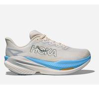 HOKA Women's Mach X 3 Road Running Shoes in White/Alabaster, Size 6