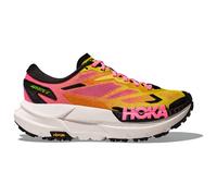 HOKA Women's Mafate X Trail Shoes in Neon Hoka Citrus/Neon Rose, Size 6