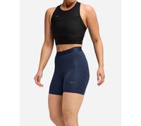 HOKA Women's Novafly 6'' Knit Short in Midnight Blue, Size Medium