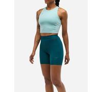 HOKA Women's Novafly 6'' Knit Shorts in Blue Twilight, Size XL