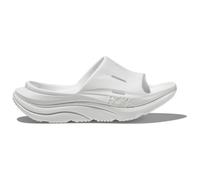 HOKA Ora Recovery Slide 3 Sandal in White, Size M2.5/ W3.5