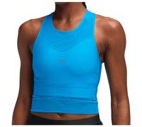 HOKA - Women's Race Day Bra - Sports bra size XS, blue/brown