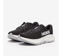 HOKA Women's Rincon 4 Road Running Shoes in Black/White, Size 7