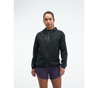 HOKA Women's SkyBreeze Waterproof Jacket GORE-TEX in Black, Size XL