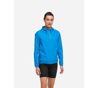 HOKA - Women's Skybreeze Waterproof Jacket GTX - Running jacket size XS, blue
