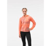 HOKA Women's Skyflow Jacket in Neon Cantaloupe, Size 2XL