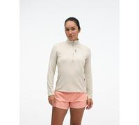 HOKA Women's SkyForm Half Zip in River Rock Grey Htr, Size Small