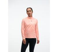 HOKA Women's SkyForm Half Zip in Sunstone Prt, Size Large