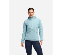 HOKA Women's SkyGlow Half-Zip in Raindrop, Size XS