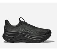 HOKA Women's Skyward Laceless Recovery Shoes in Black, Size 9.5