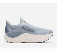 HOKA Women's Skyward Laceless Recovery Shoes in Mineral Blue/Washed Blue, Size 8.5