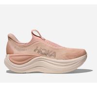 HOKA Women's Skyward Laceless Recovery Shoes in Rose Latte/Rose Cream, Size 3.5