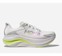 Hoka Womens Skyward X 2, White/Neon Yuzu, 5
