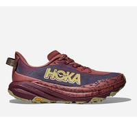 HOKA Women's Speedgoat 6 Trail Shoes in Rouge/Black Cherry, Size 6.5