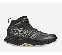 HOKA Women's Speedgoat 7 Hike GORE-TEX® Hiking Shoes in Black/Alabaster, Size 9