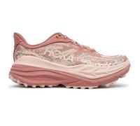 HOKA Womens Stinson 7 Textile Synthetic Blush Rose Latte Trainers 8 UK