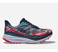 HOKA Women's Stinson 7 Trail Shoes in Anchor/Gull, Size 4