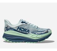 Hoka Stinson 7 Textile Synthetic Women's Running Trainers - Droplet Thunder Cloud - Size:UK 4.5