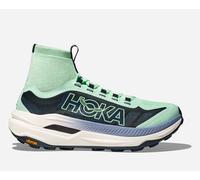 HOKA Women's Tecton X 3 Trail Shoes in Mint Fluorite/Varsity Navy, Size 4