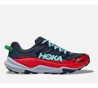 HOKA Women's Torrent 4 Trail Shoes in Stormy Skies/Cerise, Size 5.5