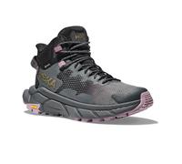 HOKA Women's Trail Code GORE-TEX Running Shoes in Black/Castlerock, Size 4