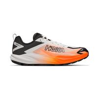 HOKA Women's Zinal 3 Trail Shoes in Frost/Neon Tangerine, Size 5