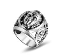 Hokech Buddha Bless Ring Stainless Steel Buddhism Jewelry Rings